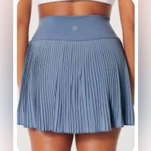 NWT Gilly Hicks Active Pleated Skortie Skort Blue Size Large
